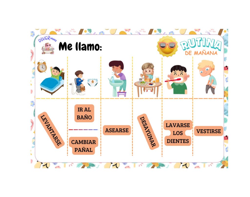 Rutina De Ma ana Diverminis
