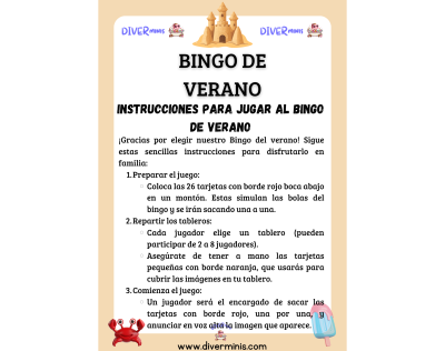 Bingo Verano: diversión y aprendizaje - Imagen 6